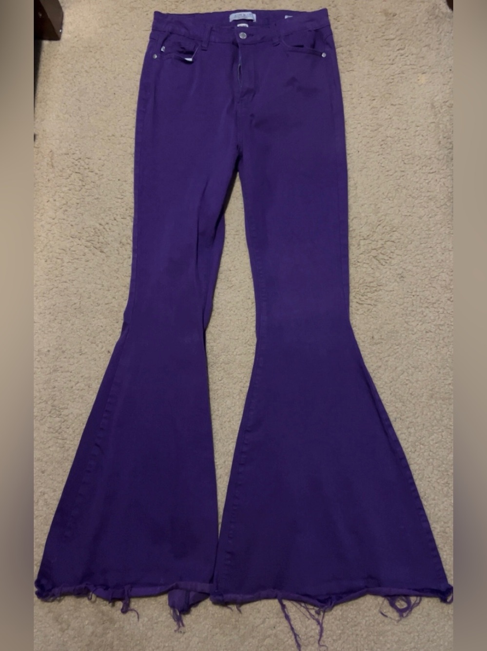 Judy Blue Purple Super Flare Jeans